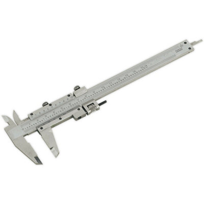 150mm Vernier CalipersHardened & TemperedDual Locking CarriageCase from B&Q