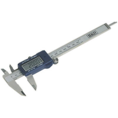 150mm Digital Vernier CalipersHardened & TemperedLarge Lcd Display from B&Q