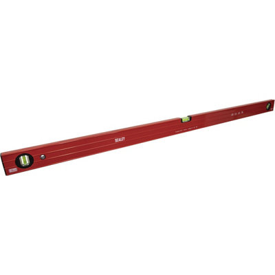  - 1200mm Aluminium Ribbed Box Spirit Level With Precision 45 Degree Angle Rule