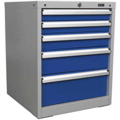 Loops Unisex Multicolor Drawer Industrial Cabinet - High Quality Lock - Heavy Duty Drawer Slides Size 5 - Image 3