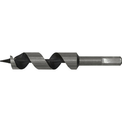 22mm X 155mm Premium Hardened Auger Drill Bit With Hex Shank For Woodworking from B&Q