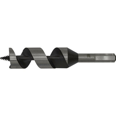 28mm X 155mm Hardened Auger Drill Bit With Hex Shank For Woodworking from B&Q