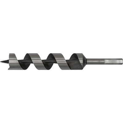 Premium 32mm X 235mm Hardened Auger Drill Bit With Hexagonal Shank For Woodworking from B&Q