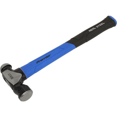  - High-Quality 32Oz Ball Pein Hammer With Fibreglass Shaft And Rubber Grip