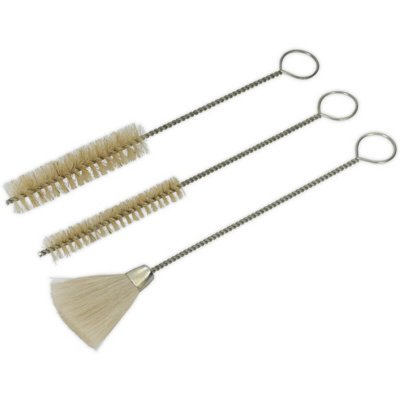 3-Piece Airbrush Cleaning Set With Brass Wire Brush For Spray Guns from B&Q