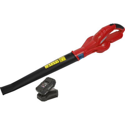 20V Lightweight Cordless Leaf Blower2Ah Lithium-Ion Battery & Battery Charger from B&Q