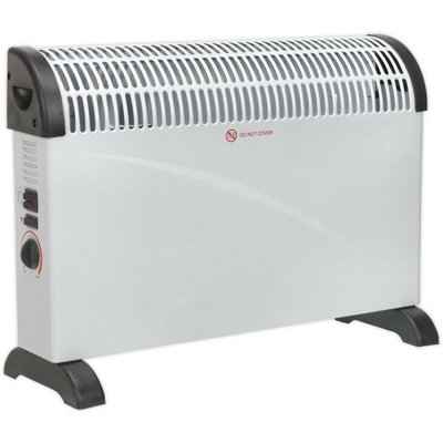  - 2000W Convector HeaterThermostat & Turbo Fan3 Heat Settings230V Supply