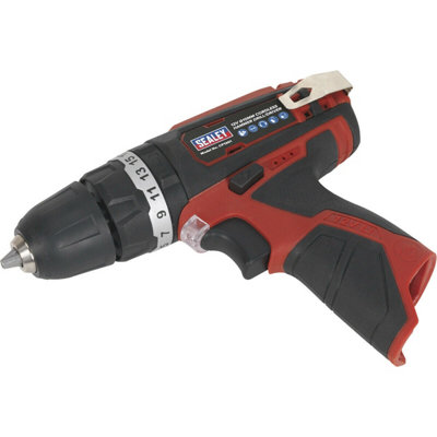  - 12V Cordless Hammer Drill10mm Keyless ChuckBody Only2 Speed Settings