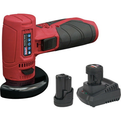 12V Cordless Angle Grinder KitIncludes 2 X 1.5Ah Batteries & ChargerBag from B&Q