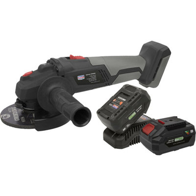 20V Brushless Angle Grinder KitIncludes 2 X 4Ah Batteries & ChargerBag from B&Q