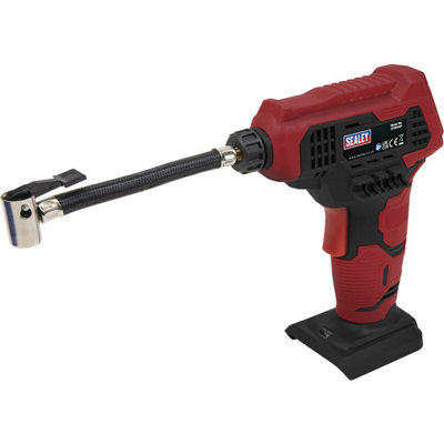 20V Cordless Tire Inflator With Automatic Shut-Off And Composite Design from B&Q