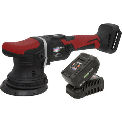 20V 125mm Cordless Orbital Polisher Buffer KitLi-Ion BatteryCar Detailing