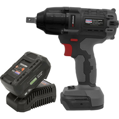  - 20V Brushless Impact Wrench Kit700Nm TorqueIncludes 2 Batteries & Charger