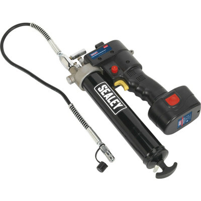 12V Cordless Grease Gun KitHolds 400G CartridgeIncludes Battery & Charger from B&Q