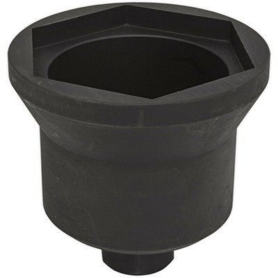 B&Q High-Performance 98Mm Iveco Axle Nut Socket - 6 Point Forged Impact Bit With 36Mm Hex Drive