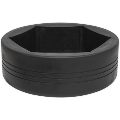 115mm 6 Point Impact Socket Bit1" Square DriveDurable Drop Forged Steel Tool from B&Q
