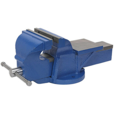  - Heavy Duty Bench Mountable Fixed Base Vice200mm Jaw OpeningCast Iron