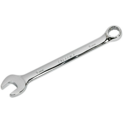 Loops Unisex Metallics 16Mm Steel Combination Spanner - Long Slim Design Combo Wrench - Chrome Vanadium In - Image 3