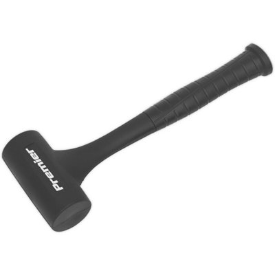1.3Lb Anti-Rebound Dead Blow Hammer With Nitrile Rubber Grip For Precision Work from B&Q