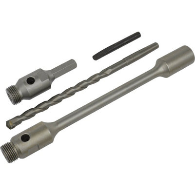 310mm Hex Adaptor KitIncludes Drift Key And Pilot RodHole Saw Drill Set from B&Q