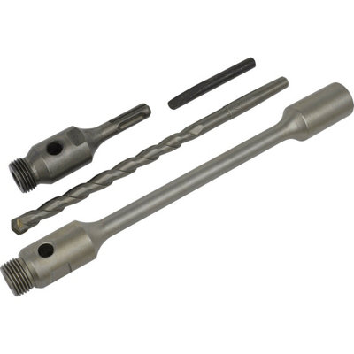310mm Sds Plus Adaptor KitIncludes Drift Key And Pilot RodHole Saw Set from B&Q