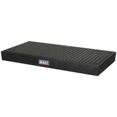 Heavy-Duty Polyethylene Drum Work Floor For 2 X 205L Drums1600 X 800 X 150mm from B&Q