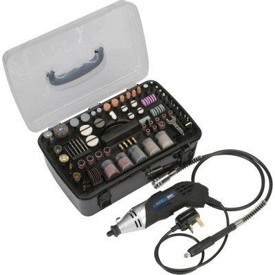 Comprehensive 219 Piece Rotary Tool And Engraver Kit For Diy Enthusiasts from B&Q
