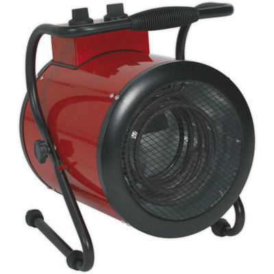 3000W Industrial Electric Fan Heater2 Heat SettingsThermostat Control from B&Q