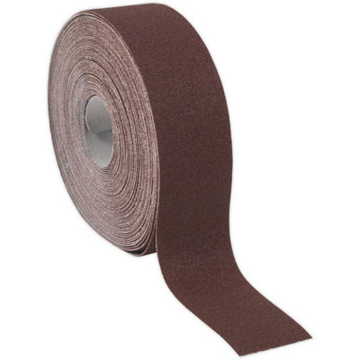  - Engineer's Brown Emery Roll For Rust Removal And Polishing50mm X 50M120 Grit