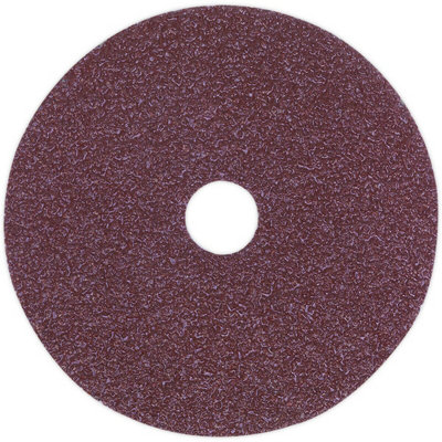  - 25 Pack Of 100mm 36 Grit Sanding Discs For Wood And Metal Finishing