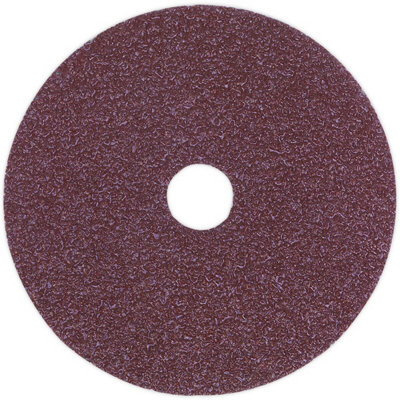 B&Q 25 Pack Of 100Mm Fibre Backed Sanding Discs - 50 Grit Aluminium Oxide For Wood And Metal