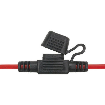 10-Pack 20A Splash-Proof Mini Blade Fuse Holders For Automotive Use