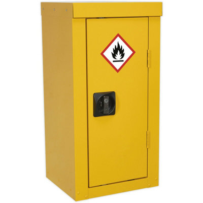  - Heavy-Duty Hazardous Substance Cabinet With Key Lock350mm X 300mm X 705mm