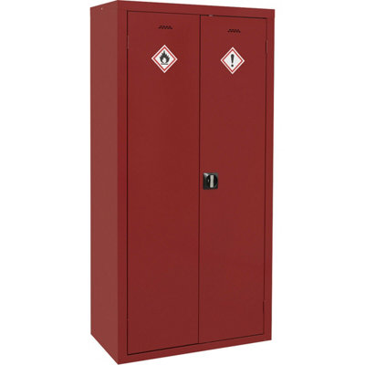  - Durable Agrochemical Storage Cabinet With 2 Doors And Key Lock