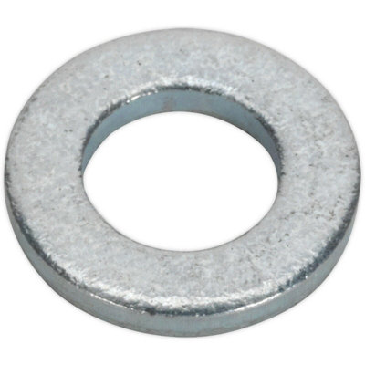 100 Pack Form C Flat WasherM5 X 12.5mmBs 4320MetricMetal Spacer from B&Q