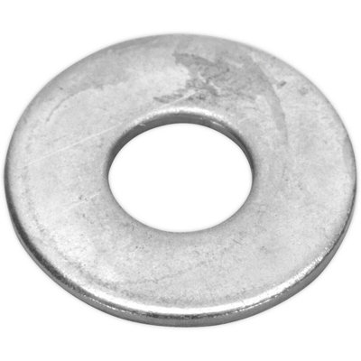 100 Pack Form C Flat WasherM8 X 21mmBs 4320MetricMetal Spacer from B&Q