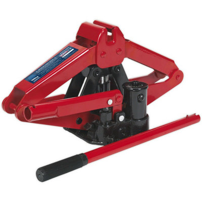 700Kg Hydraulic Scissor Jack And Handle Kit For Easy Tyre Changes from B&Q