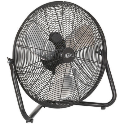 18" Industrial High Velocity Floor Fan3 Speed SettingsTilting Stand230V from B&Q