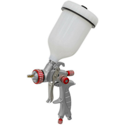 High-Performance Hvlp Gravity Feed Spray Gun With 1.3mm Nozzle For Basecoats from B&Q