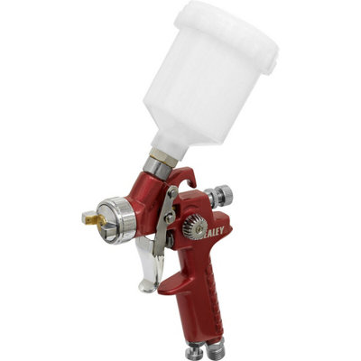 Premium Hvlp Gravity Fed Airbrush Gun With 0.8mm Nozzle For Precision Detail Work from B&Q