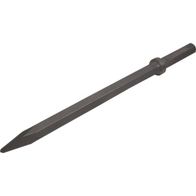 B&Q 480Mm Impact Breaker Point - 1" Hex Shank - Demolition Breaker Steel Chisel