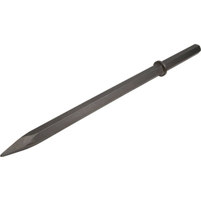 B&Q 610Mm Impact Breaker Point - 1 & 1/8" Hex Shank - Demolition Breaker Chisel