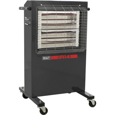 Infrared Cabinet Heater1400 / 2800W7 Day TimerThermostat Control230V from B&Q