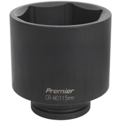  - High-Performance 115mm Forged Deep Impact Socket With 1 Inch Square Drive