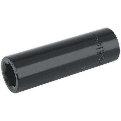 14mm Deep Impact Socket For Air WrenchesChrome Vanadium 1/2 Inch Drive from B&Q