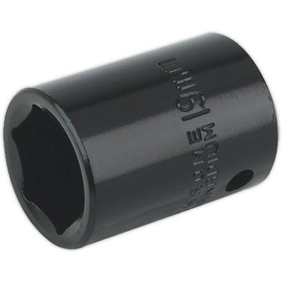 19mm Chrome Vanadium Forged Impact Socket1/2 Inch Drive For Heavy-Duty Use from B&Q