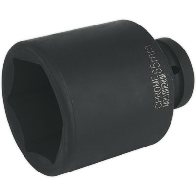 65mm Forged Deep Impact SocketDurable Chromoly Wrench For Heavy-Duty Use from B&Q