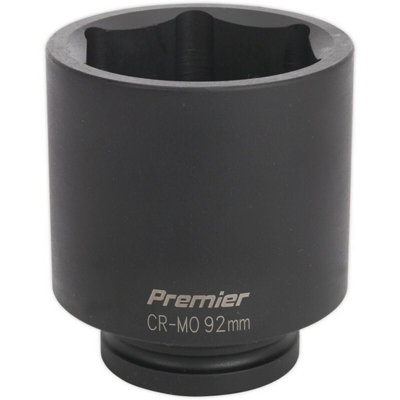 92mm Deep Impact Socket1 Inch DrivePremium Chromoly Tool from B&Q