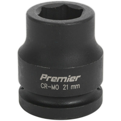 Durable 21mm Forged Impact Socket3/4 Inch Drive For Air Wrenches from B&Q