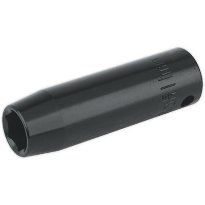 Premium 11mm Forged Deep Impact Socket3/8 Inch Square Drive Chrome Vanadium Tool from B&Q